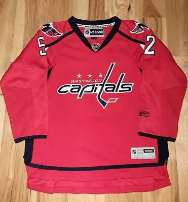 Washington Capitals Youth Jersey Mike Green #52 Hockey Reebok Large XL • $29.99