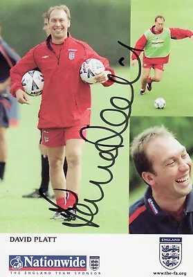 £6 • Buy David Platt Autograph, England Football