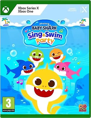 Baby Shark Sing And Swim Party Microsoft XBox One Series X Game • £16.85