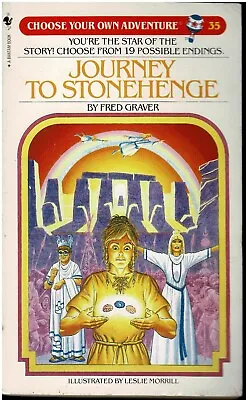 Choose Your Own Adventure 35 - Journey To Stonehenge - UK Edition - B+/A-/B+ • £17.12