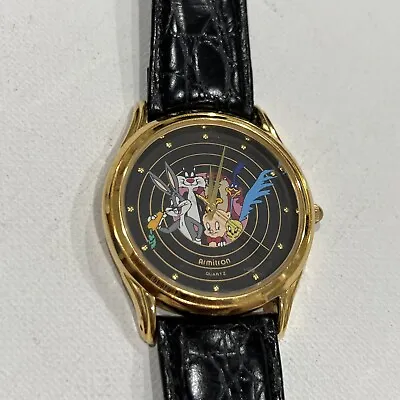 Armitron Looney Tunes Characters Watch 1990 Warner Bros Bugs Tweety Taz Vintage • $190