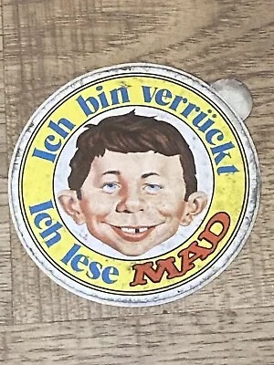 German MAD Magazine / Alfred E Neuman            Original 1970’s Sticker  Unused • $6.99