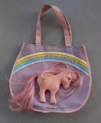 My Little Pony MLP 1982 Half Blossom Pony Cloth Carry Bag 10  X 9  • £49.99