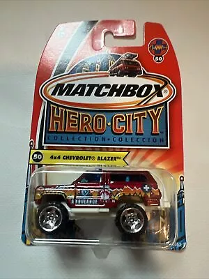 2004 Matchbox Hero-City 4X4 Chevrolet Blazer #50 D3 • $7.99