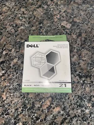 $30 • Buy Genuine OEM Dell 21 Black Ink Y498D SEALED For V313 P513w V515w V715w