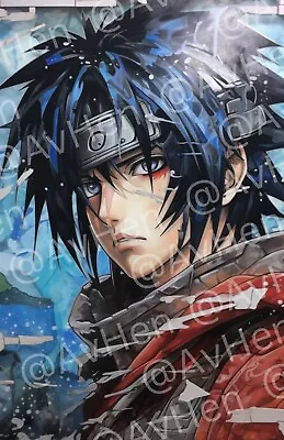 Naruto Shippuden - Sasuke Uchiha Poster • $12