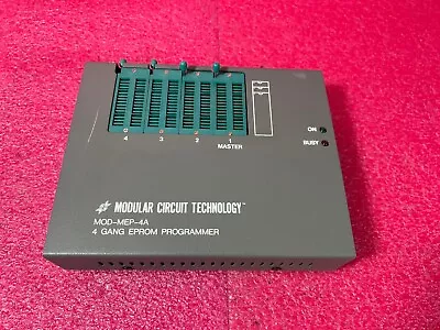 4 Gang Eprom Programmer Mod-mep-4a Modular Circuit Technology • $180