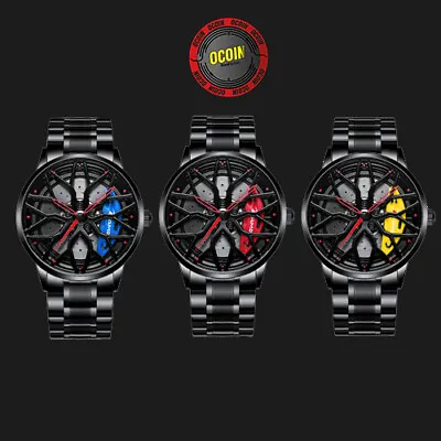 Class Digital Watch Mercedes AMG Black Quartz Mens Wrist Watches Steel Gift • £107.99