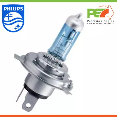 PHILIPS White Vision Ultra H4 Globes 4200K 12V 55/60W 2Pk For Mazda BT-50 3.0 • $91