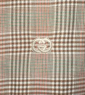 Vintage G. Gucci S.p.a. Men’s Button Down Shirt 15 1/2 / 39 - Large(22X30) EUC • $79.96