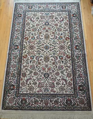 5'9  X 9' Authentic American Karastan Rug# 700-738 Tabrizz Wool Carpet Area Rug • $1100
