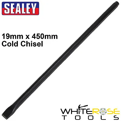 Sealey Cold Chisel 19 X 450mm Metal Masonry Cut • £9.55