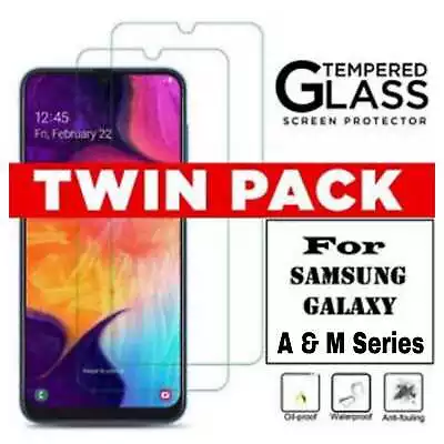 For Samsung Galaxy A02 A42 A90 M42 M33 M13 Tempered Glass Screen Protector Cover • £2.99