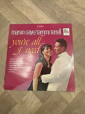 MARVIN GAYE / TAMMI TERRELL You're All I Need LP 1981 Tamla Motown STMS5005 Soul • £20