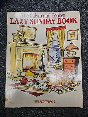 £0.99 • Buy Lazy Sunday: Calvin & Hobbes Series: Book Five By Bill Watterson (Paperback,...
