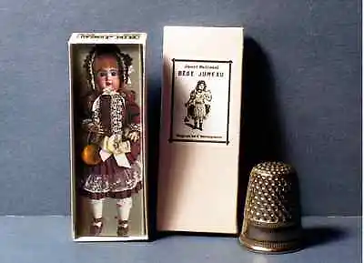 Dollhouse Miniature 1:12 Jumeau Doll Box  Victorian Dollhouse Girl Nursery • $5.99