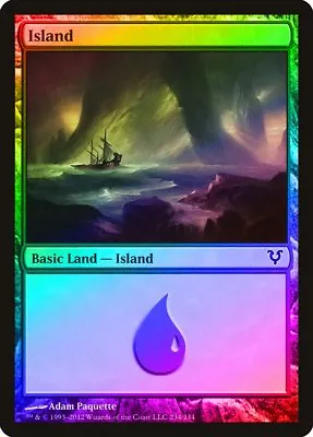 Island (234) FOIL Avacyn Restored NM Basic Land MAGIC GATHERING CARD ABUGames • $6.59