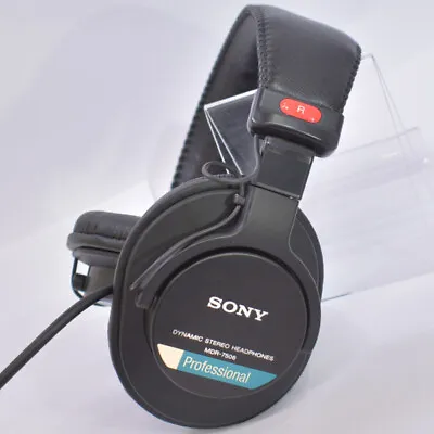 $213.44 • Buy Sony MDR-7506 Headphones Commercial Monitor Headphones Black Japan