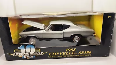 1/18 1968 CHEVY CHEVELLE SS 396 LIMITED EDITION ERTL Die Cast Metal • $34