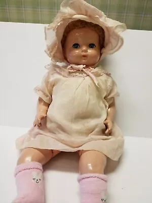 Vintage Composition Sweetie Pie Doll- '1940'- 18 In. • $28