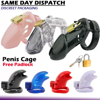 BDSM Penis Cage Male Chastity Kit Fetish Cock Restraint Bondage Men Sex Toy • $21.99