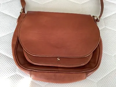 £35 • Buy Joules Leather Saddle Bag In Tan Excellant Condition