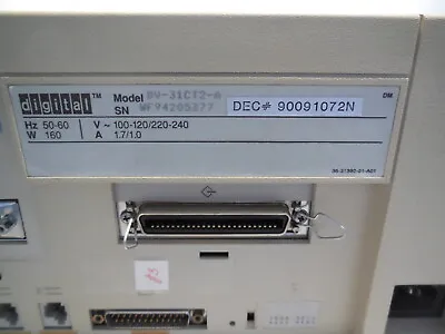 Digital DEC DV-31CT2-A MicroVax 3100 • $750