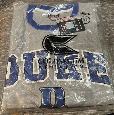 Vintage DUKE University Colosseum BLUE DEVILS Logo T-Shirt Size XL Basketball • $22.95