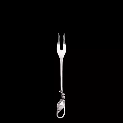 Georg Jensen. Silver Lemon Fork 146 - Blossom / Magnolia. • $285