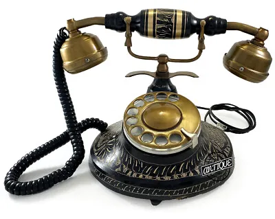 Vintage Retro Dial Telephone Antique Landline Desktop Telephone Home Hotel Decor • $153.07