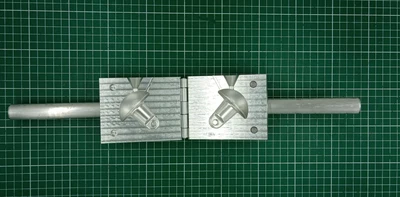 $100 • Buy CNC Machined Aluminum Molds For 16oz Decoy Anchor Mushroom Lead Weight
