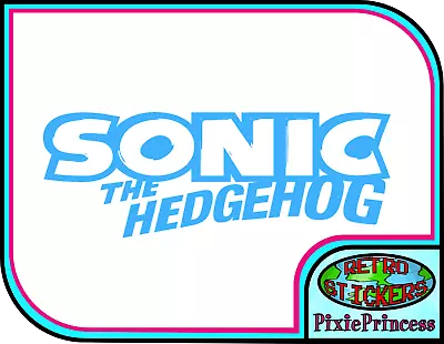 £3.05 • Buy Sonic Hedgehog Sega C Vinyl Sticker Car Bike Truck Door Wall Poster Window Decal