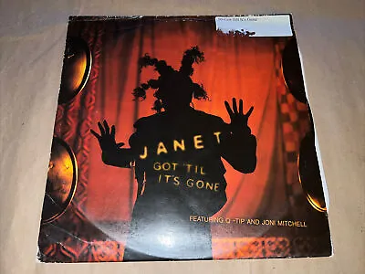 Janet Jackson Featuring Q-Tip And Joni Mitchell - Got 'Til It's Gone (12 ) • $16.99