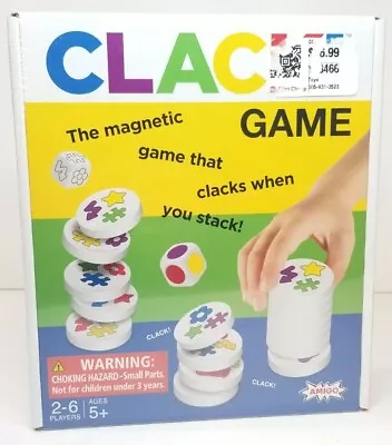 Clack Board Game New Sealed Kids Toy Family Game 5+ Magnet Stacking Game • $21.55