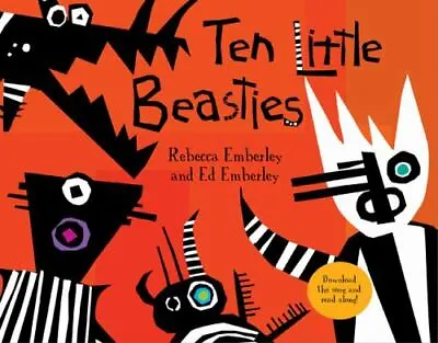 Ten Little Beasties - Hardcover 9781596436275 Ed Emberley • $4.97
