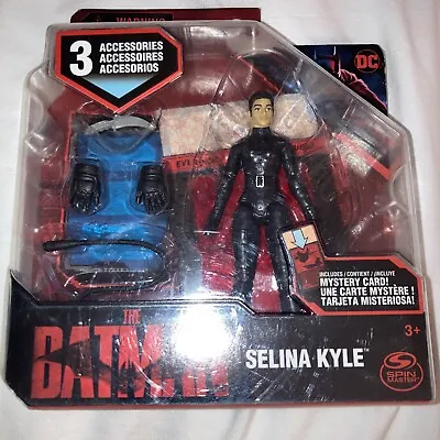 The Batman - Selina Kyle DC 3.75” Inch Action Figure 3 Accessories BRAND NEW • $4.98