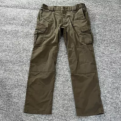 Tactical 511 Pants Cargo Mens 36 X 32 Green Work Pockets Inseam 32  Waist 38 • $19.98