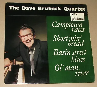 The Dave Brubeck Quartet ‎– Basin Street (1959) Fontana Jazz 7  EP Vinyl Record • £2.99