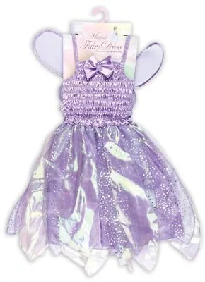 £8.95 • Buy Kids Fairy Fancy Dress Outfit Girls Party Dressing Up Costume Age 3-5 6-8