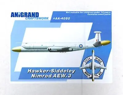 Anigrand Models 1/144 HAWKER SIDDELEY NIMROD AEW-3 • $167.84