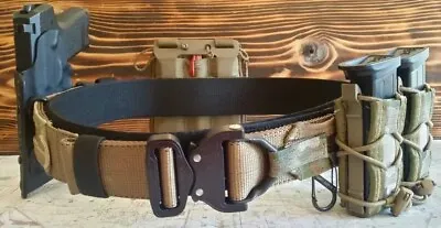 Tactical Molle Ronin Belt Army Force Military Gunfighter War Battle Combat Hunti • $54.99
