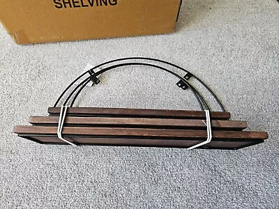 !!Habitat Mid Century Set Of 3 Metal Surround Shelves !! • £5