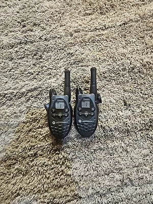 Motorola Walkie Talkie 2 Way Radio Talkabout T5620 Tested Working • $21.99