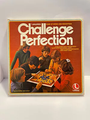 VINTAGE 1978 Challenge Perfection Game By Lakeside - ALL PIECES INCLUDED • $20.65
