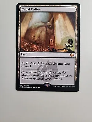 MTG Cabal Coffers Modern Horizons 2 301/303 Regular Mythic • $24.99