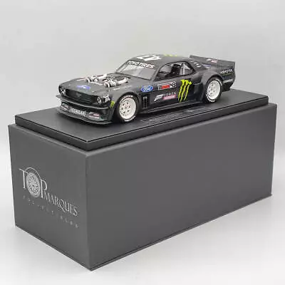 1/18 TopM Ford Mustang 1965 Hoonigan 2020 Edition No. 43 Ken Block Resin Model • $240.16