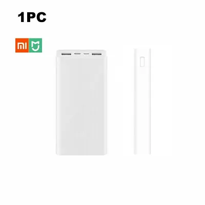 $57.99 • Buy Xiaomi Power Bank 3 20000mAh 18W Two-way Quick Charge Type-C Micro Input Battery