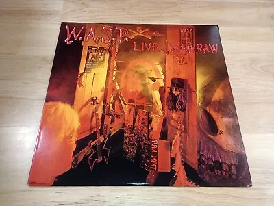 W.A.S.P.  Live In The Raw 1987 OG WASP Vinyl LP Record Capitol CLT-48053 • $59.99