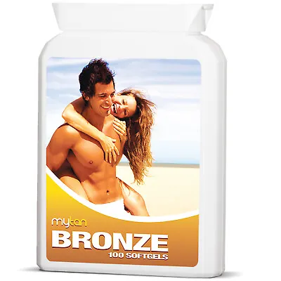 £29.95 • Buy MyTan Bronze Tan Tablets - Safe, Natural Sun Tanning Pills - Tan Supplement