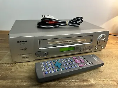 Sharp VC-A300 Video Cassette Recorder With Remote & AV Cable - VHS PAL/NTSC VCR • $139.99